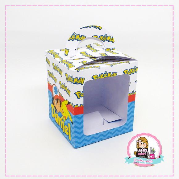 Caixa com Visor Pokemon