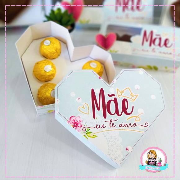 Caixa Coração Dia das Mães