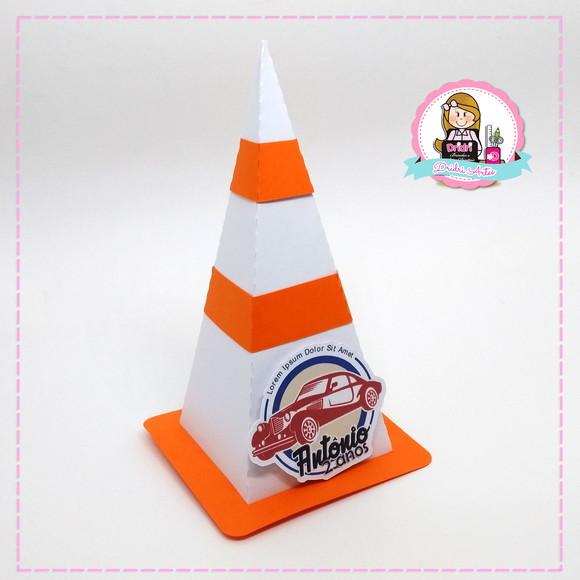 Caixa Cone de Sinalização