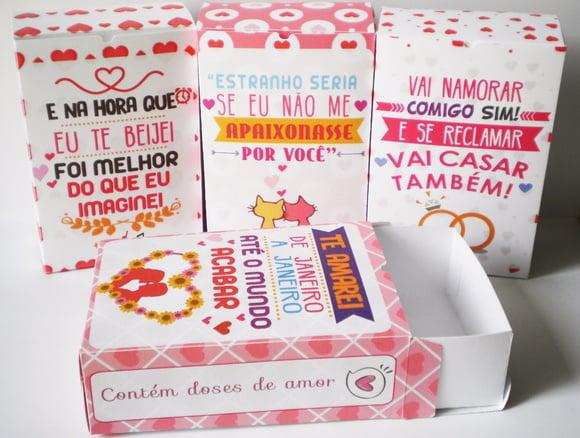 Caixa dia dos namorados
