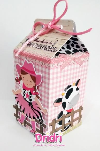 Caixa Milk Fazendinha