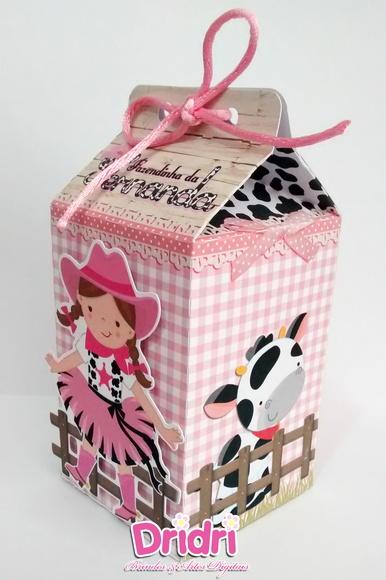 Caixa Milk Fazendinha