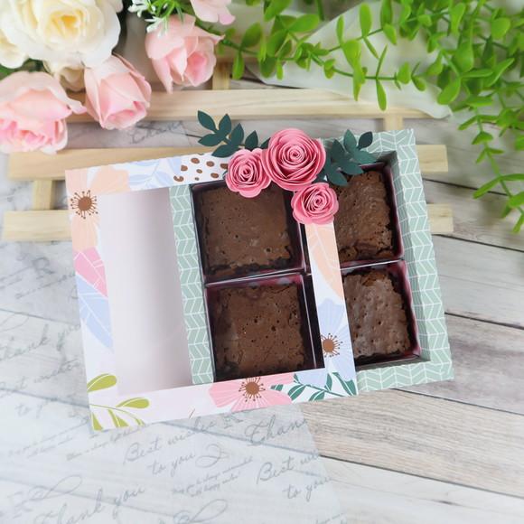 Caixa para Brownie Dia das Mães