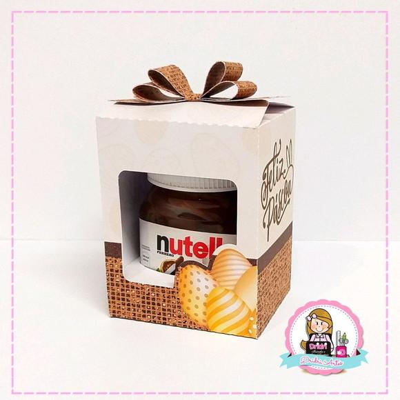 Caixa para Nutella