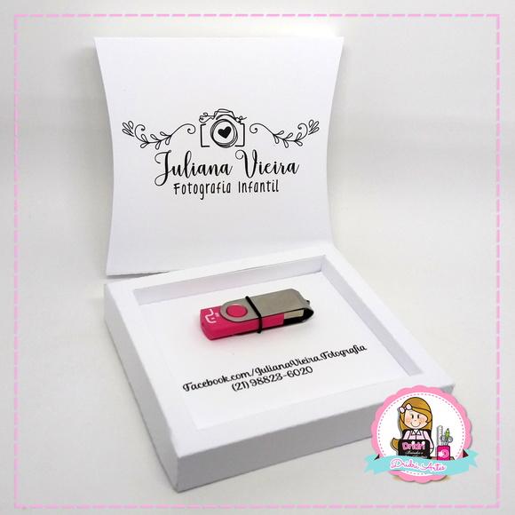 Caixa para Pendrive Personalizada