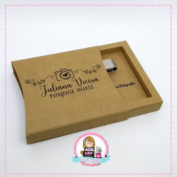 Caixa para Pendrive Personalizada