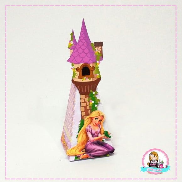 Caixa Pirâmide Torre Rapunzel