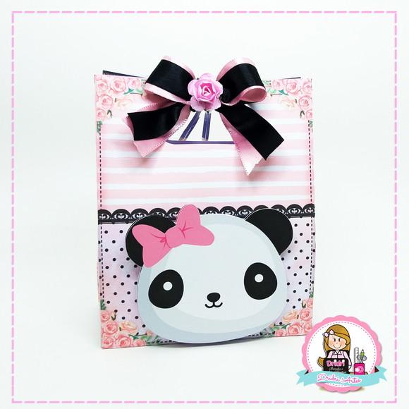 Caixa Sacolinha Panda