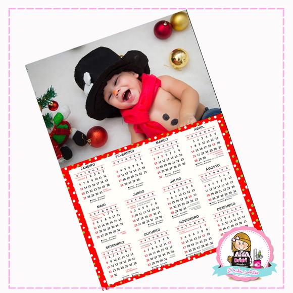 Calendário com Imã 15x21