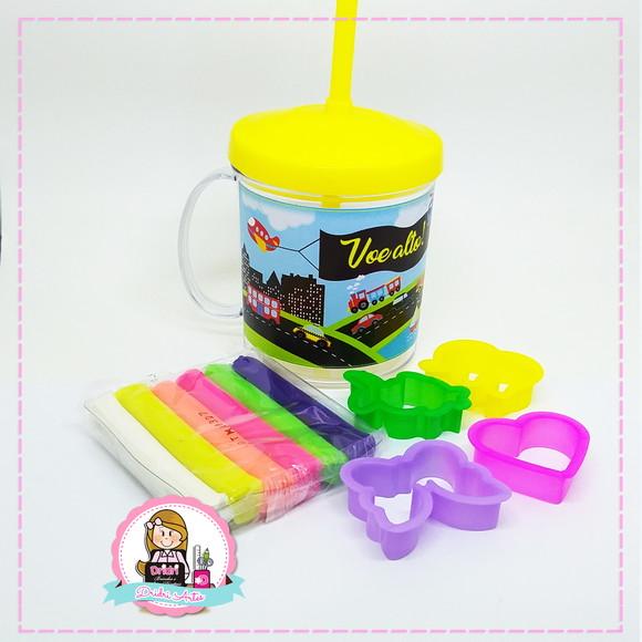 Caneca Personalizada com Kit de Massinha