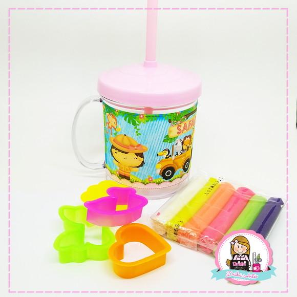 Caneca Personalizada com Kit de Massinha