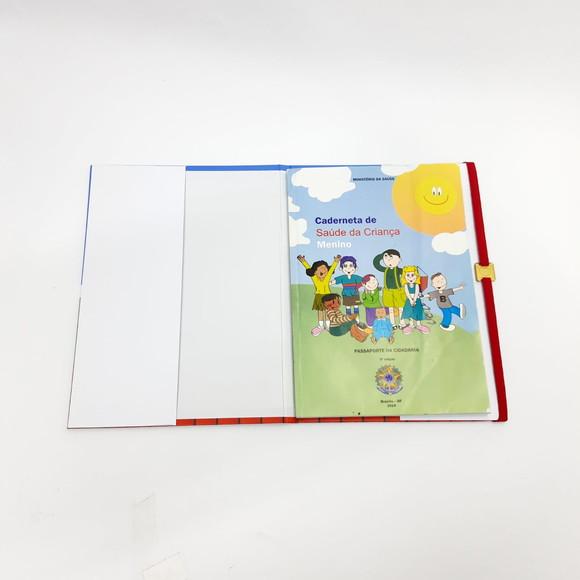 Capa para Caderneta de Vacinação Super Mario