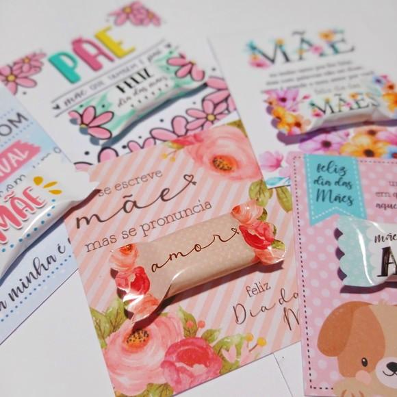 Card Balas Dia das Mães