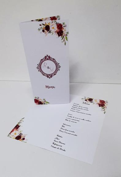Cardápio Casamento