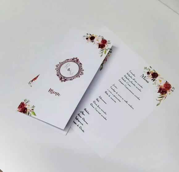 Cardápio Casamento
