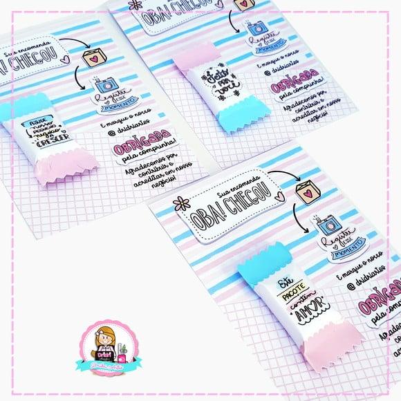 Cartão de Balinha Personalizada
