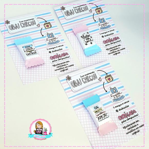 Cartão de Balinha Personalizada