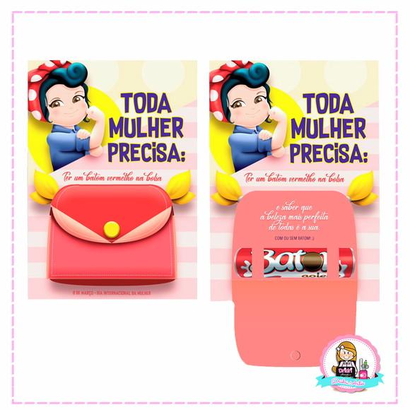 Cartão para o Dia das Mulheres