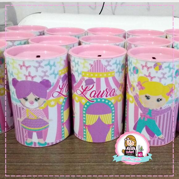 Cofre Circo Rosa