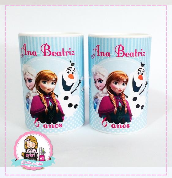 Cofrinhos Personalizados Frozen