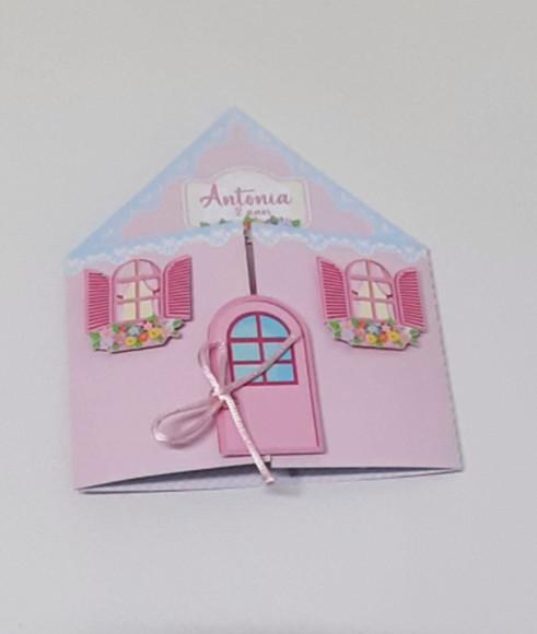 Convite Casinha De Boneca