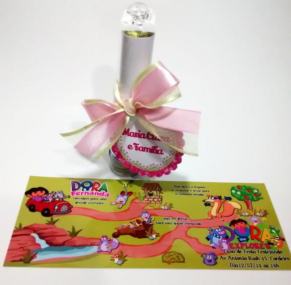Convite Dora Aventureira