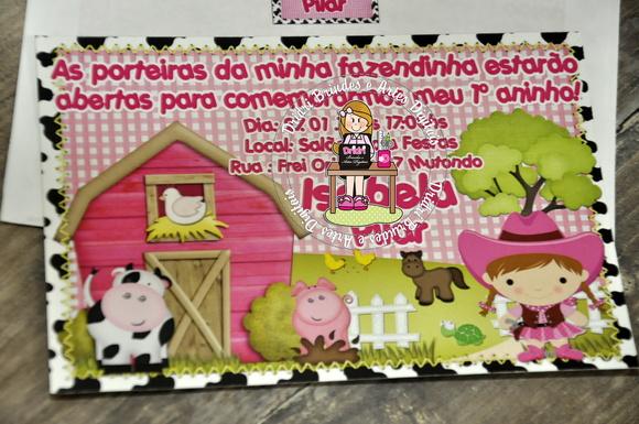 CONVITE FAZENDINHA
