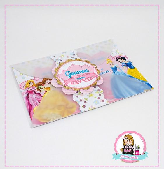 Convite Princesas