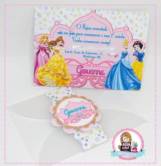 Convite Princesas
