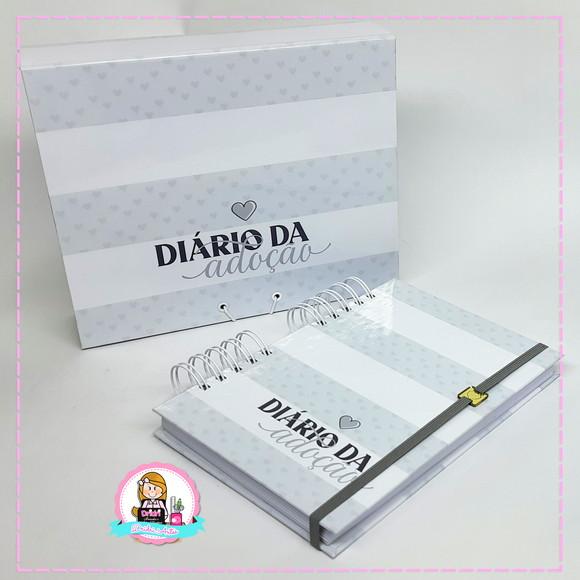 Diário da Adoção com Caixa Personalizada