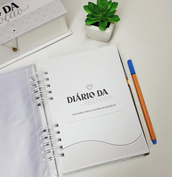 Diário da Adoção com Caixa Personalizada