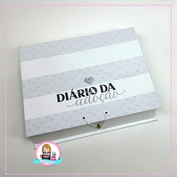 Diário da Adoção com Caixa Personalizada
