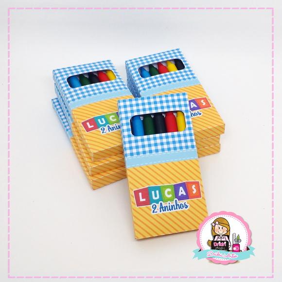 Giz de Cera Personalizado