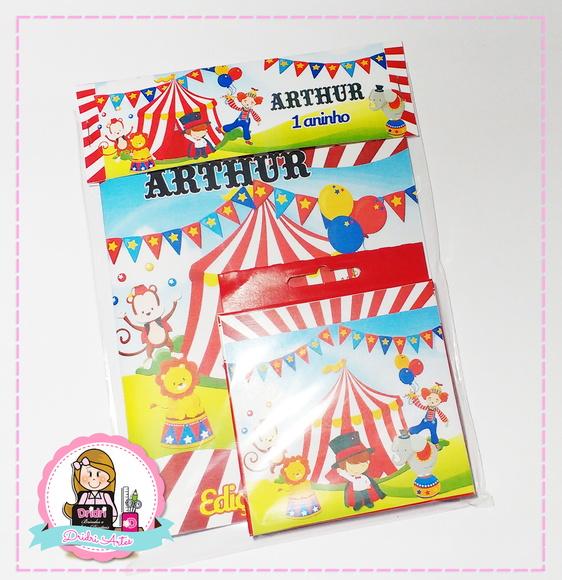 Kit Colorir Circo