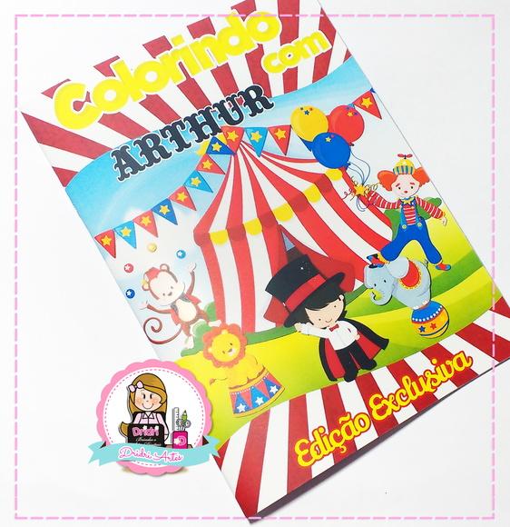 Kit Colorir Circo