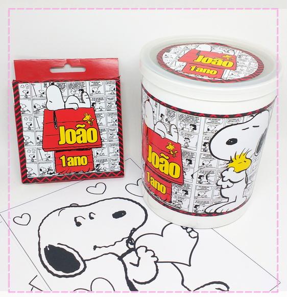 Kit Colorir Snoopy