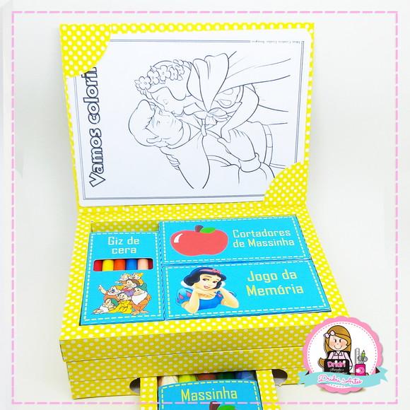 Kit Diversão Branca de Neve Luxo