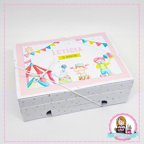 Kit Diversão Circo Rosa Vintage
