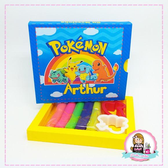 Kit Massinha e Cortador Pokemon