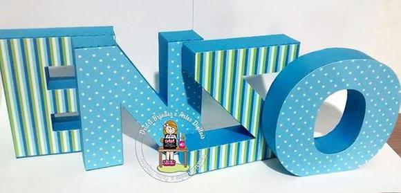 Letras 3D Mosntros SA