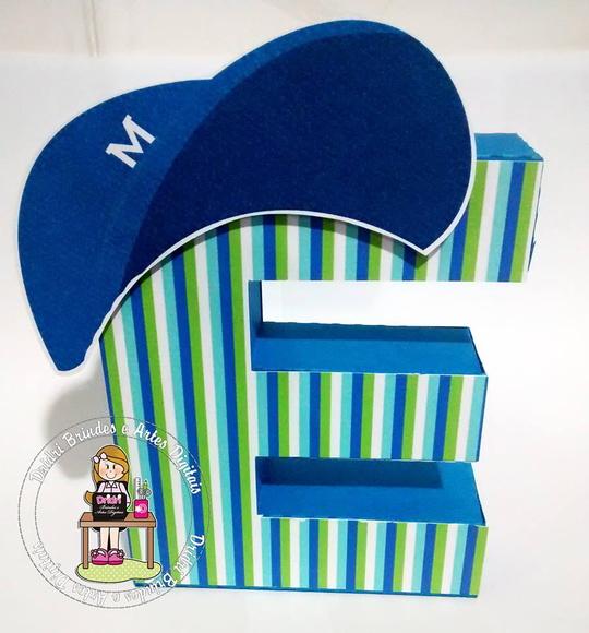 Letras 3D Mosntros SA
