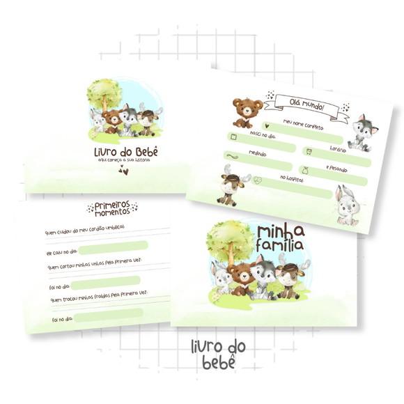 Livro do Bebê Animais da Floresta