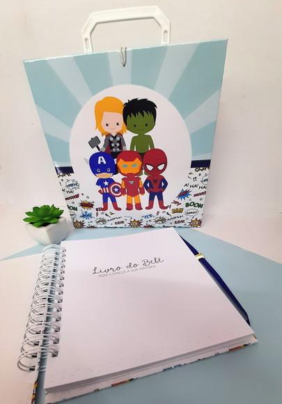 Livro do Bebê com Maleta Cartonada