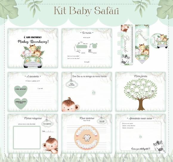 Livro do Bebê Safari Baby