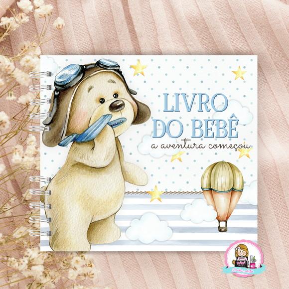 Livro do Bebê Ursinho Aviador