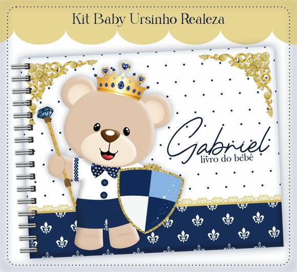 Livro do Bebê Ursinho Realeza