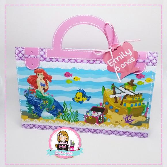 Maletinha Colorir Ariel