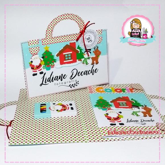 Maletinha Colorir Natal