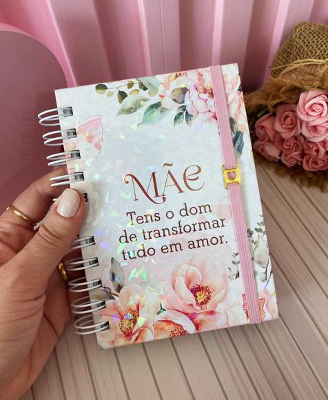 Mini Caderno Personalizado Dias das Mães