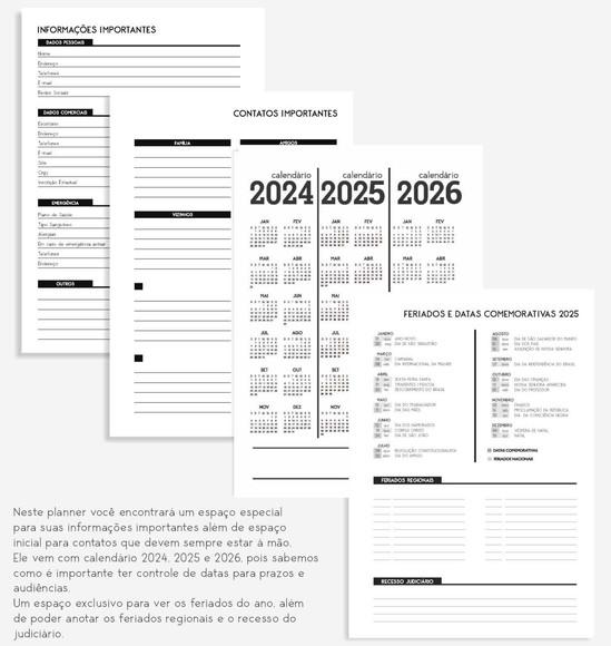 Planner Jurídico 2025